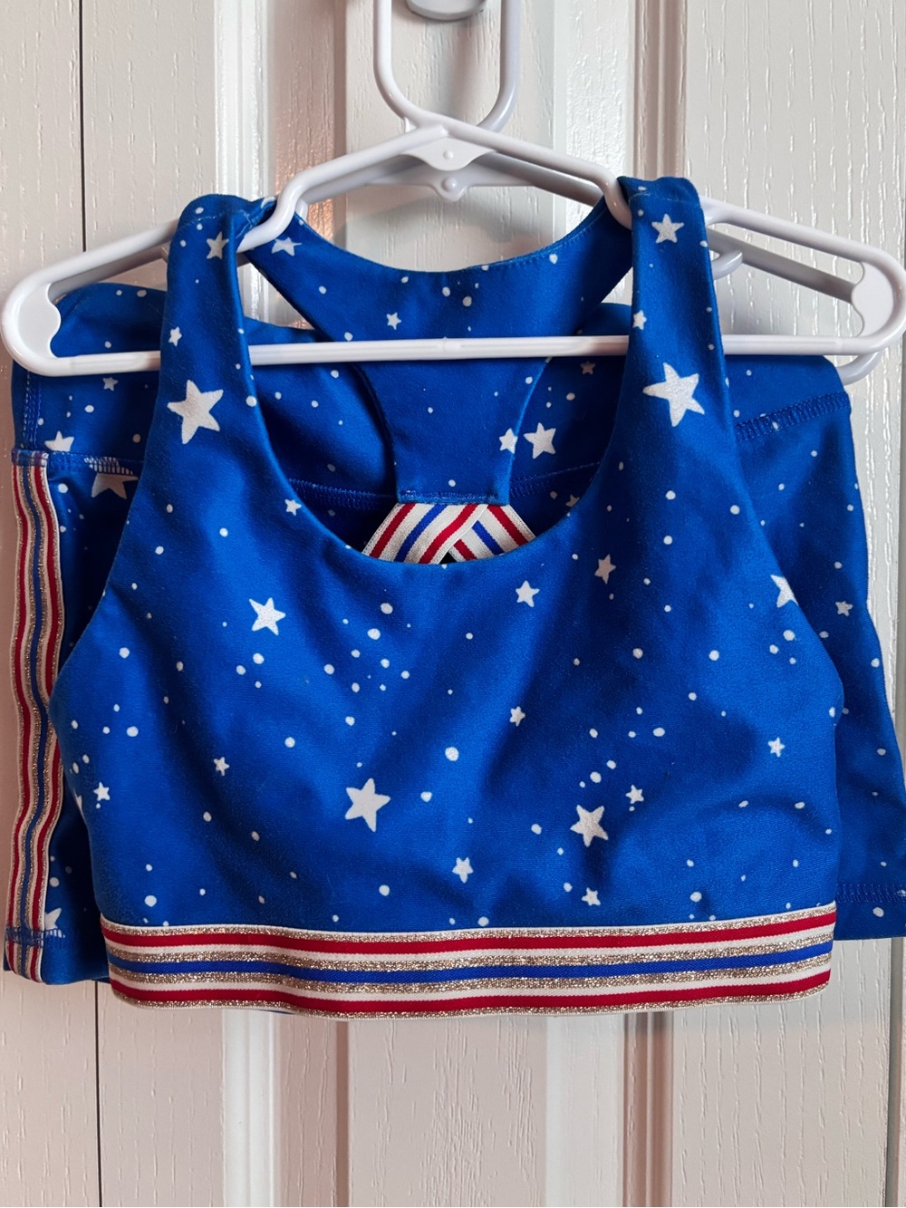 DSG| Blue Star Print Active Top & Shorts